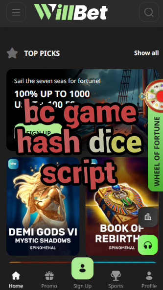 BC Game Hash Dice Script - Advanced Strategy-vz72fvrf.com