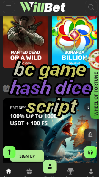 BC Game Hash Dice Script - Advanced Strategy-vz72fvrf.com